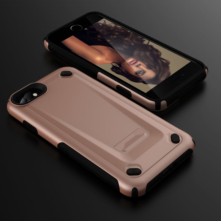 Ultra-thin TPU+PC Mechanic Shockproof Protective Case For iPhone SE 2020 & 8 & 7