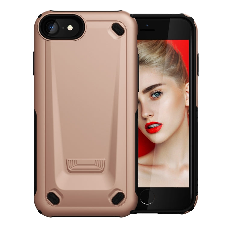 Ultra-thin TPU+PC Mechanic Shockproof Protective Case For iPhone SE 2020 & 8 & 7