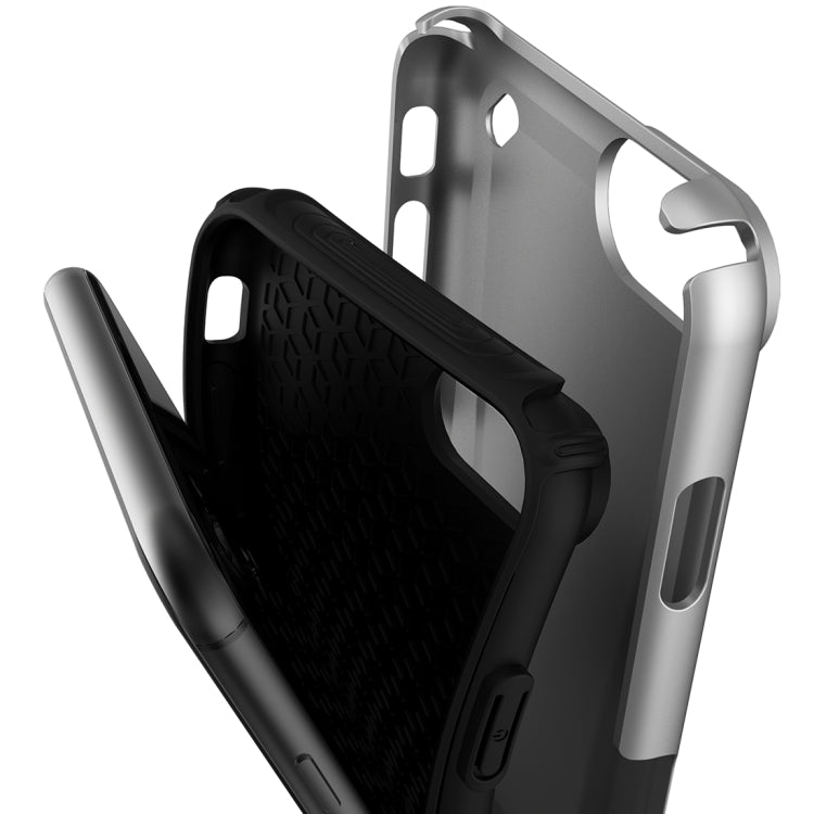 Ultra-thin TPU+PC Mechanic Shockproof Protective Case For iPhone SE 2020 & 8 & 7