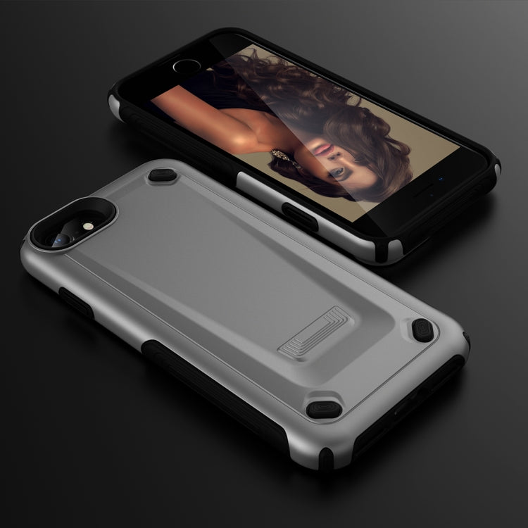 Ultra-thin TPU+PC Mechanic Shockproof Protective Case For iPhone SE 2020 & 8 & 7