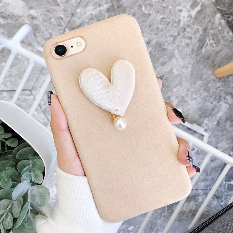 For iPhone SE 2020 & 8 & 7 Simple Love Pattern Protective Back Cover