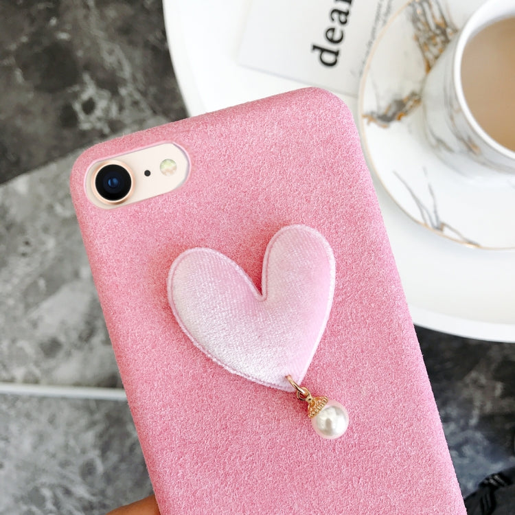 For iPhone SE 2020 & 8 & 7 Simple Love Pattern Protective Back Cover