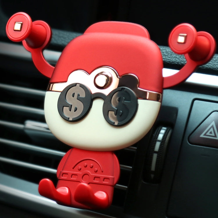 Mammon Design Car Air Vent Mount Phone Gravity Clamp Holder Stand, For iPhone, Galaxy, Sony, Lenovo, HTC, Huawei and other 4-6 inch Smartphones