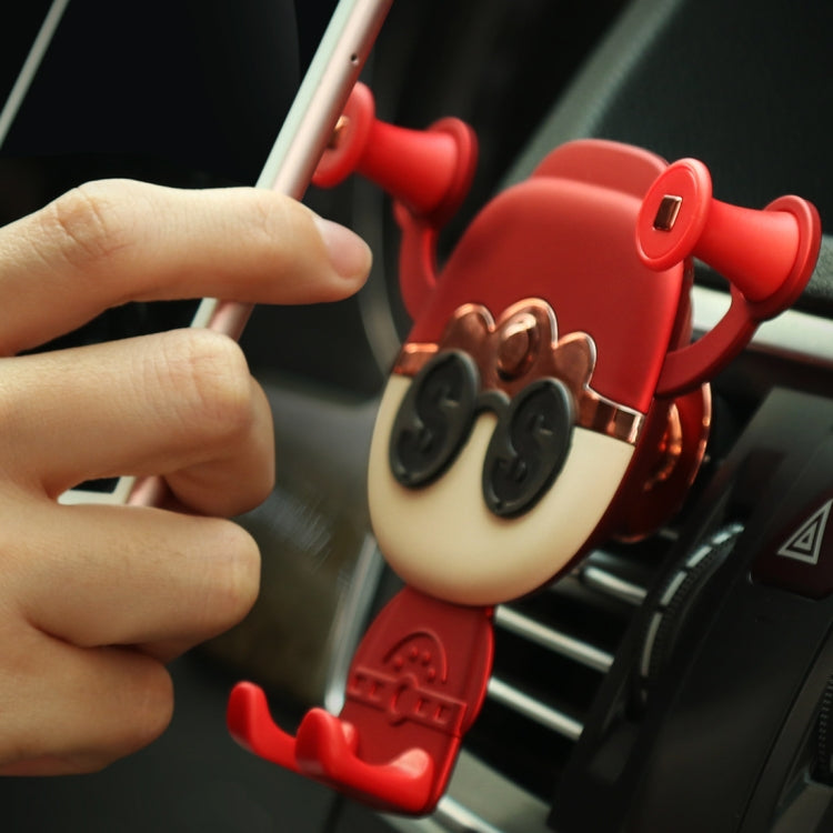 Mammon Design Car Air Vent Mount Phone Gravity Clamp Holder Stand, For iPhone, Galaxy, Sony, Lenovo, HTC, Huawei and other 4-6 inch Smartphones