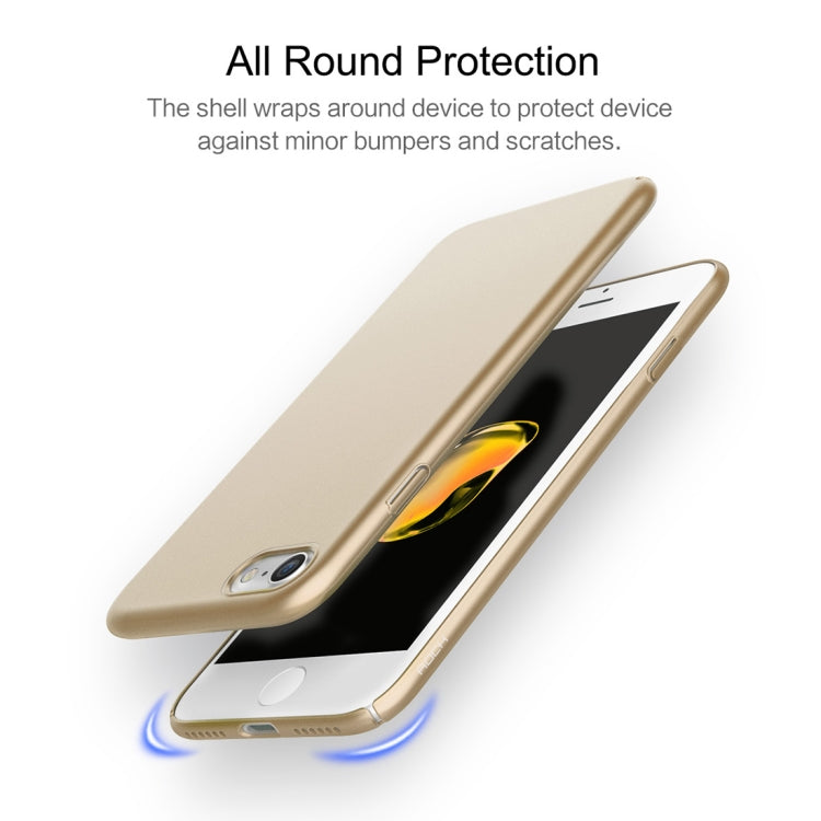 For iPhone 7 ROCK Untra-thin PC Frosted Protective Back Case