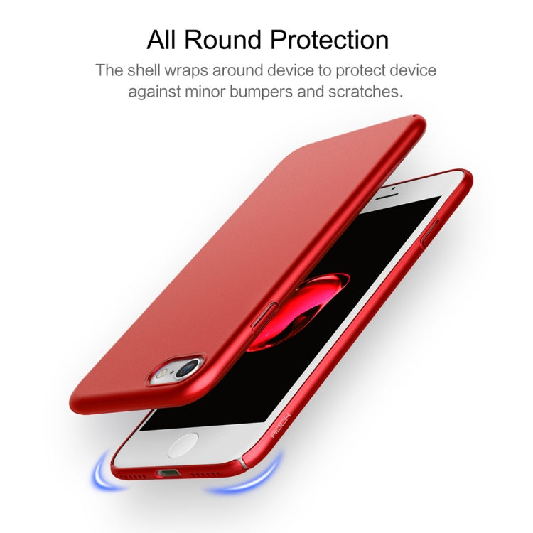 For iPhone 7 ROCK Untra-thin PC Frosted Protective Back Case