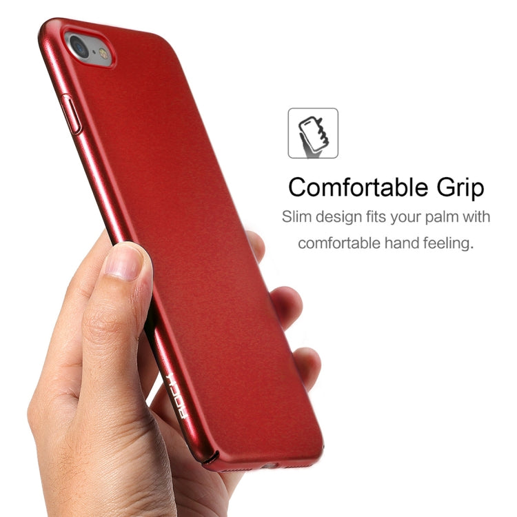 For iPhone 7 ROCK Untra-thin PC Frosted Protective Back Case