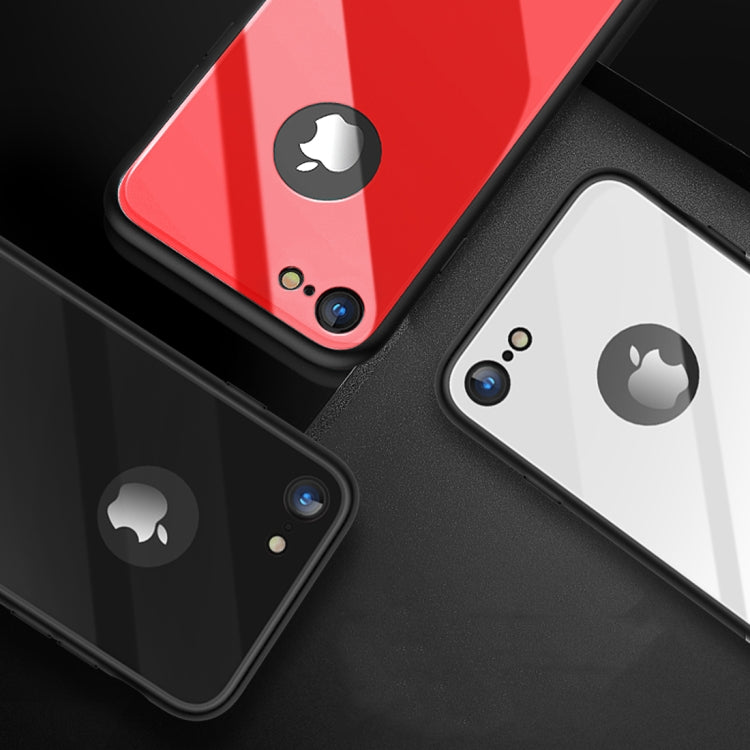 ROCK for iPhone 8 Dropproof Tempered Glass Surface Protective Cover(White)