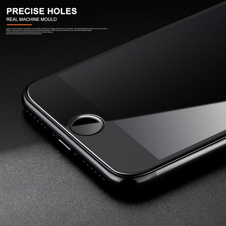 mocolo 0.33mm 9H 2.5D Silk Print Tempered Glass Film for iPhone SE 2020 / 8 / 7(Black)