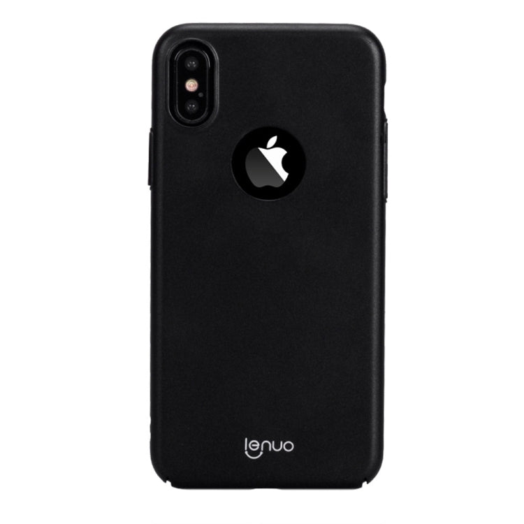 For iPhone X / XS Lenuo PC Ultra-thin Impact Protection Case