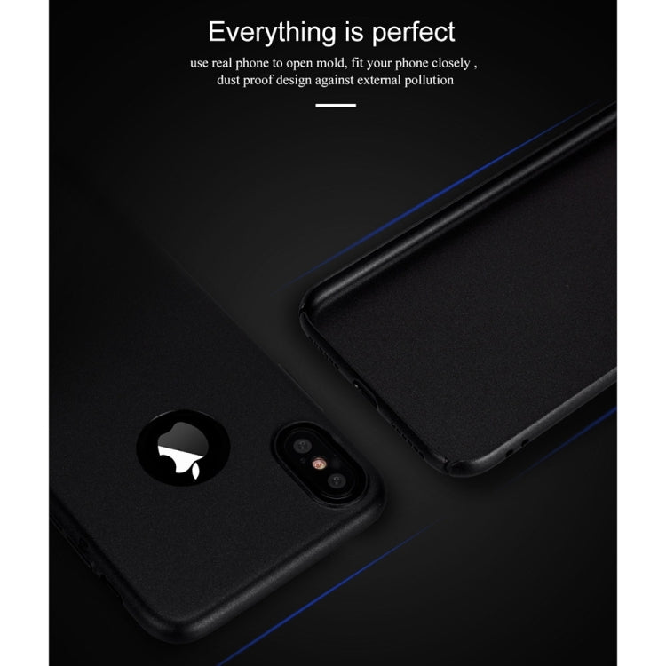 For iPhone X / XS Lenuo PC Ultra-thin Impact Protection Case