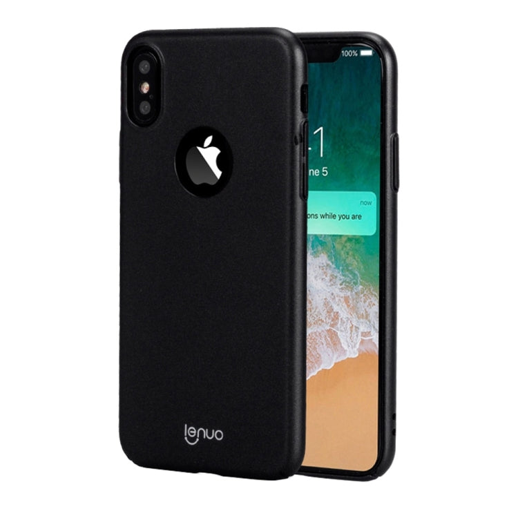 For iPhone X / XS Lenuo PC Ultra-thin Impact Protection Case