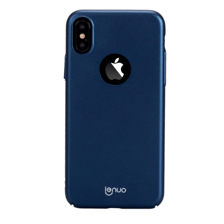 For iPhone X / XS Lenuo PC Ultra-thin Impact Protection Case