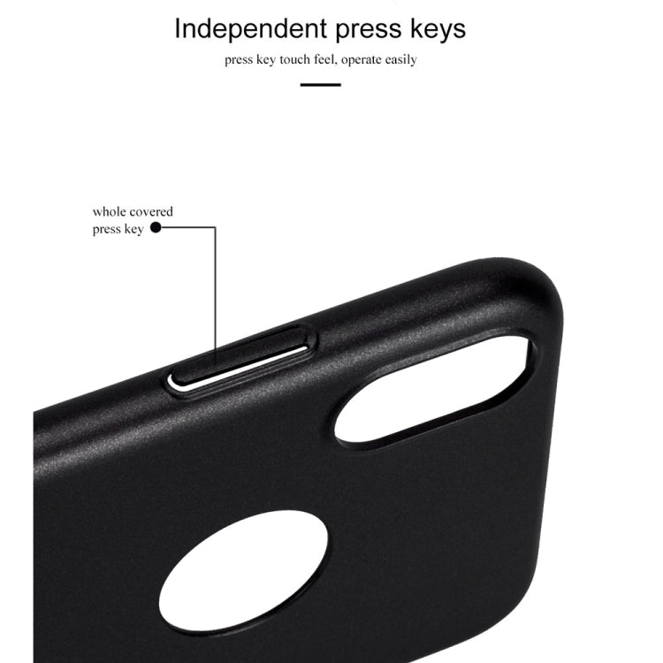 For iPhone X / XS Lenuo PC Ultra-thin Impact Protection Case