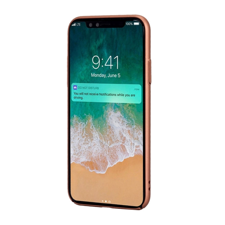 For iPhone X / XS Lenuo PC Ultra-thin Impact Protection Case