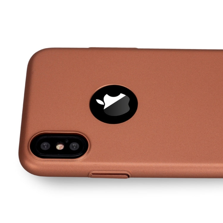 For iPhone X / XS Lenuo PC Ultra-thin Impact Protection Case