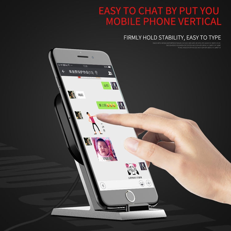 X1 9V 1.1A Output Multi-function Car Phone Holder Wireless Charger, For iPhone, Galaxy, Huawei, Xiaomi, LG, HTC and Other QI Standard Smart Phones (White)