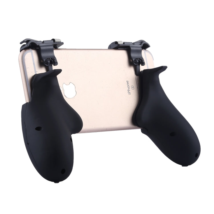 W-01 Mobile Handle Grip Gamepads, For iPhone, Galaxy, Sony, HTC, LG, Huawei, Xiaomi and other Smartphones