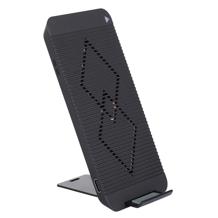 10W Max Fast Charging ABS Pad Qi Standard Wireless Charger with Indicator Light, For iPhone, Galaxy, Nokia, Xiaomi, LG, HTC and Other QI Standard Smart Phones