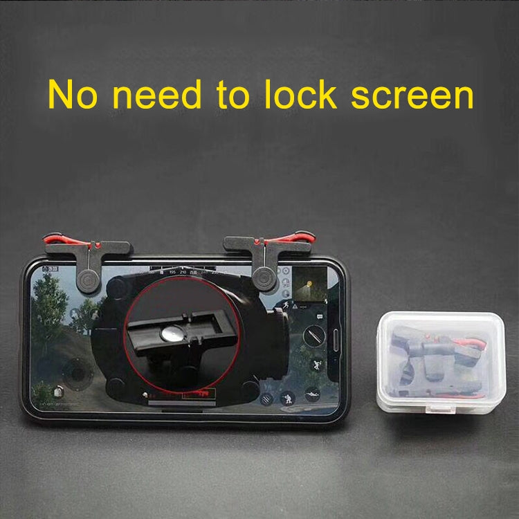 D9 1 Pair Mobile Phone Gaming Handle L / R Shooter PUBG Game Controller