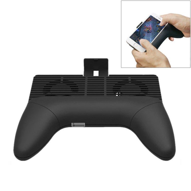 G1 Winner Chicken Game Gamepad Mobile Phone Cooling Bracket Mobile Phone Power Bank(Black)