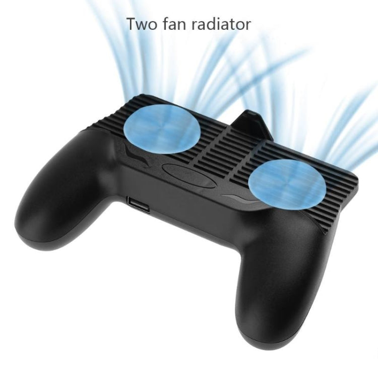 G1 Winner Chicken Game Gamepad Mobile Phone Cooling Bracket Mobile Phone Power Bank(Black)