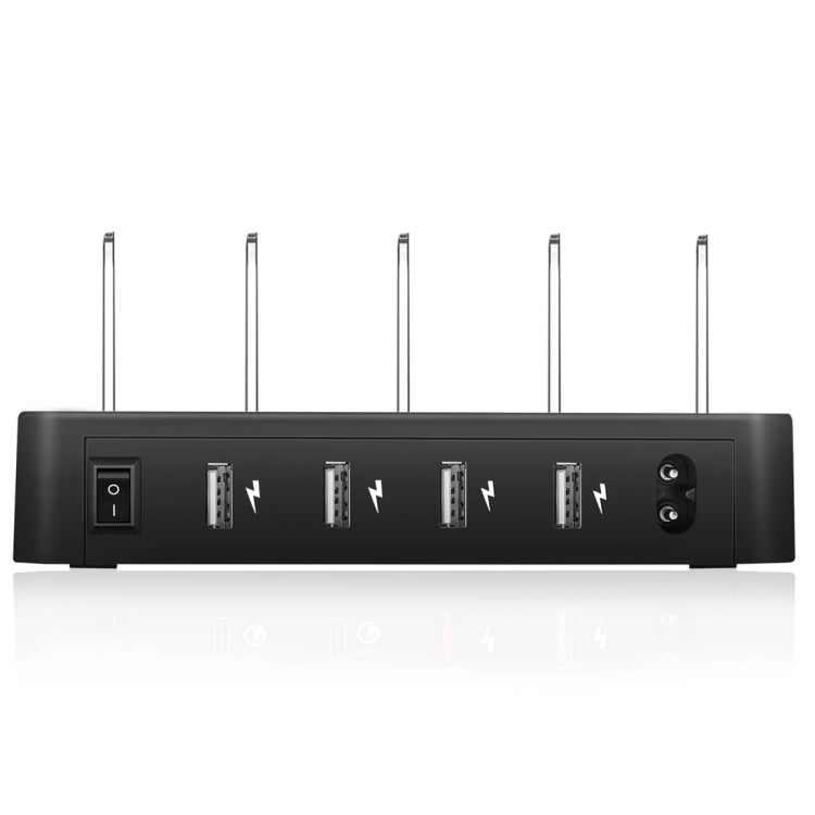 016 Multi-function AC 100V~240V Output 4 Ports USB Detachable Charging Station Smart Charger