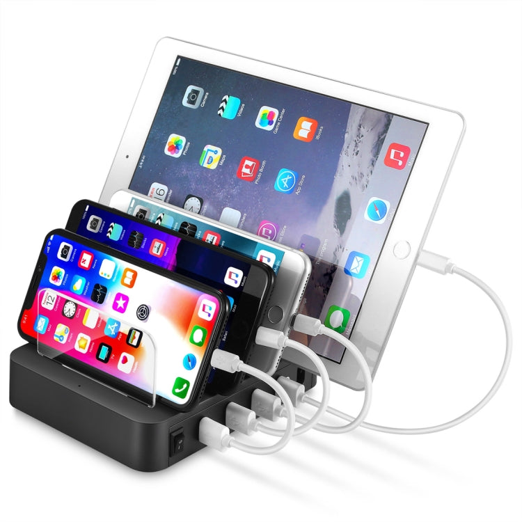 016 Multi-function AC 100V~240V Output 4 Ports USB Detachable Charging Station Smart Charger