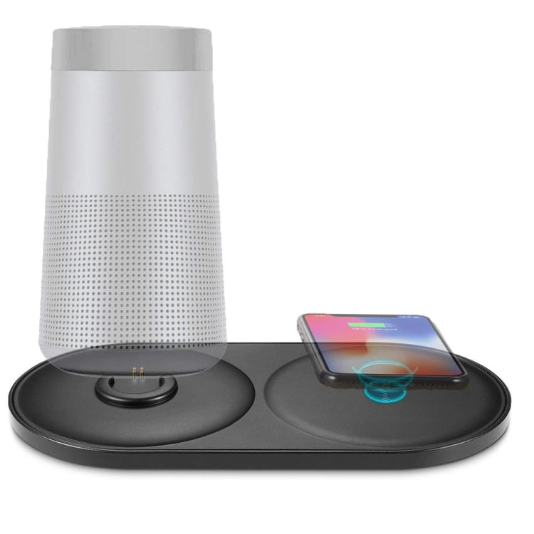 2 in 1 Charging Base for Bose SoundLink Revolve+ Series Bluetooth Speaker & Mobile Phone
