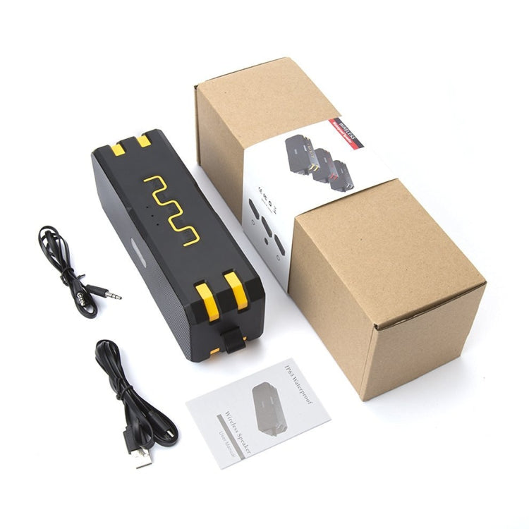 SARDiNE F4 Multi-function Wireless Bluetooth Speaker with Microphone , Support Hands-free Answering Phone & FM Radio & TF Card