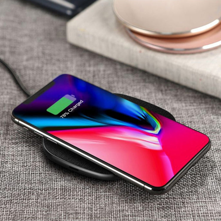 HAMTOD M9 Desktop Intelligent 10W Qi Standard Wireless Charger Charging Pad