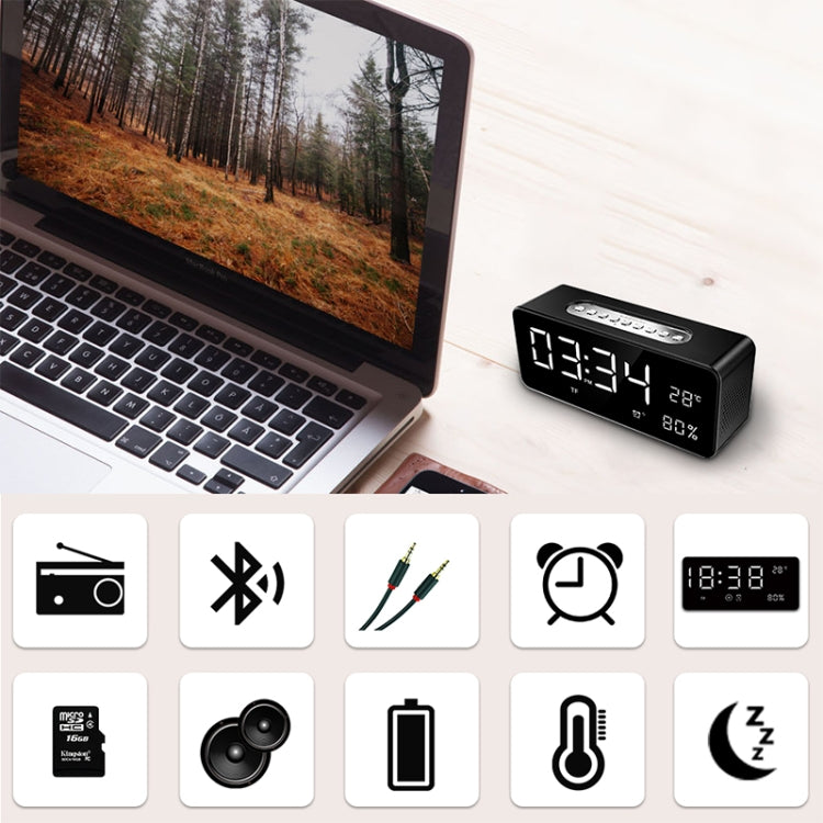 SARDiNE B1 Multifunctional Wireless Bluetooth Speaker, SARDiNE S1 Multi-function Wireless Bluetooth Speaker with Microphone & LED Display, Support Hands-free Answering Phone & FM Radio & TF Card
