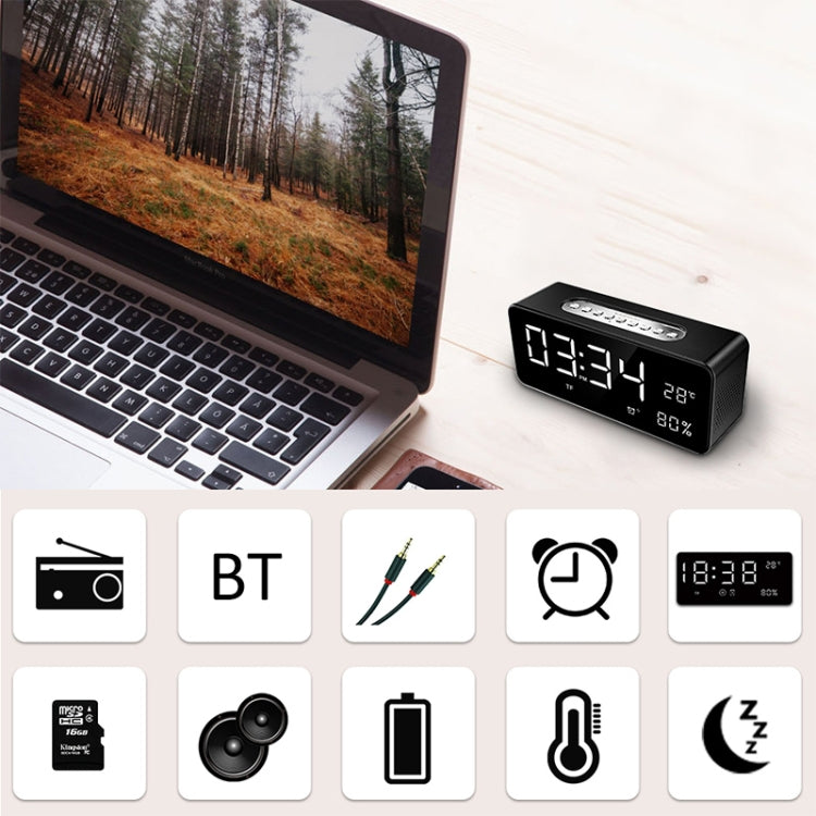 SARDiNE B1 Multifunctional Wireless Bluetooth Speaker, SARDiNE S1 Multi-function Wireless Bluetooth Speaker with Microphone & LED Display, Support Hands-free Answering Phone & FM Radio & TF Card