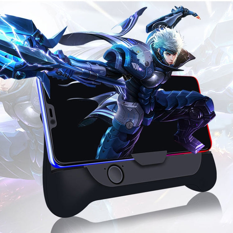 JKS-001 Multi-function Mobile Phone Radiator Winner Chicken Game Gamepad Mobile Phone Power Bank(Black)
