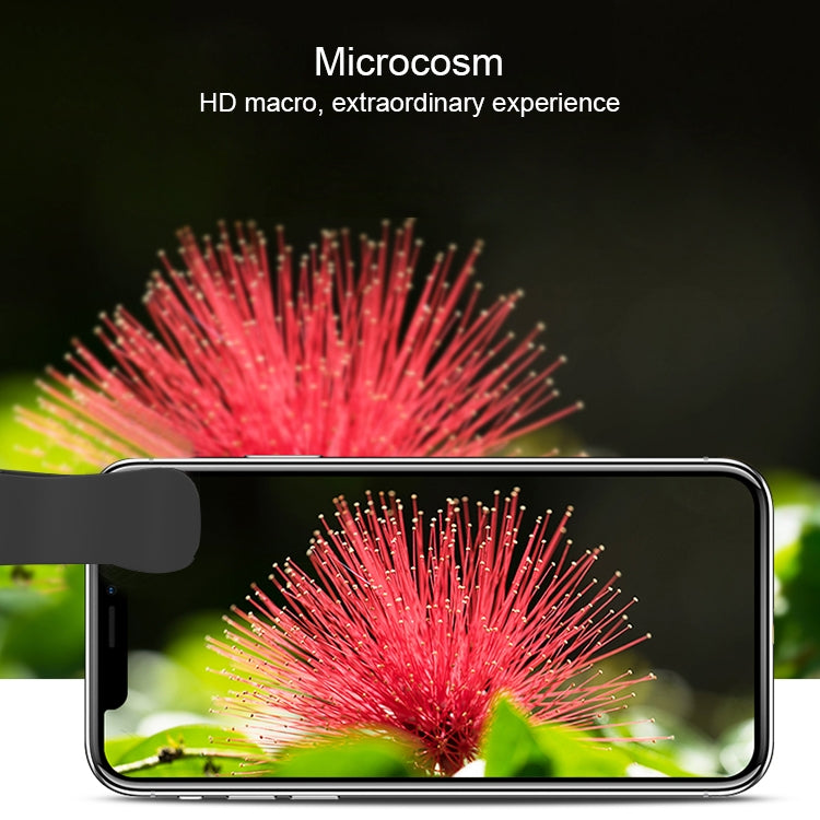 HK019 Mobile Phone 12X Zoom Optical Zoom Telescope Lens Set with Clip