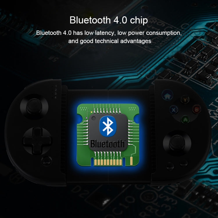 X6pro Universal Stretchable Bluetooth Game Controller Gamepad(Black)