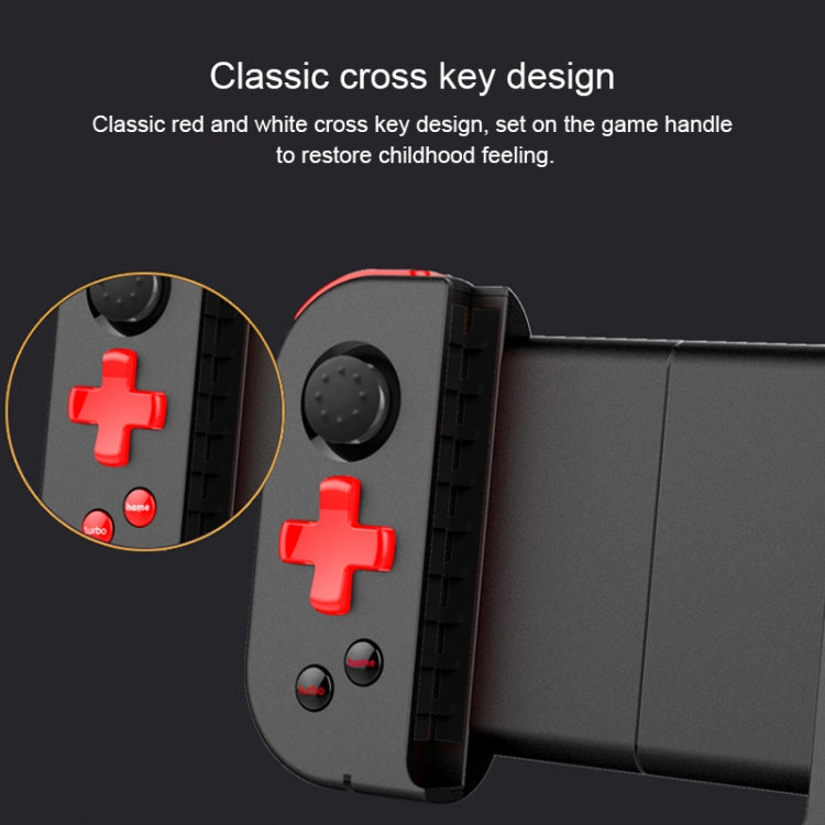 X6pro Universal Stretchable Bluetooth Game Controller Gamepad(Black)