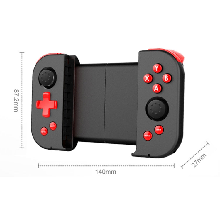 X6pro Universal Stretchable Bluetooth Game Controller Gamepad(Black)