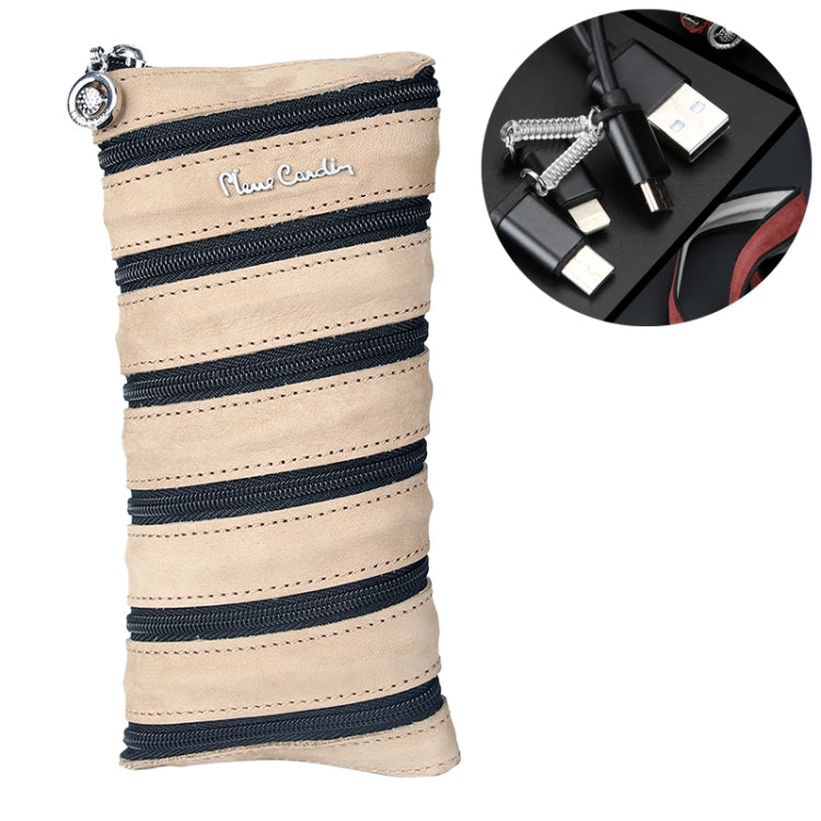 Pierre Cardin PCQ-E24 Multi-function Charging Cable Zipper Storage Bag