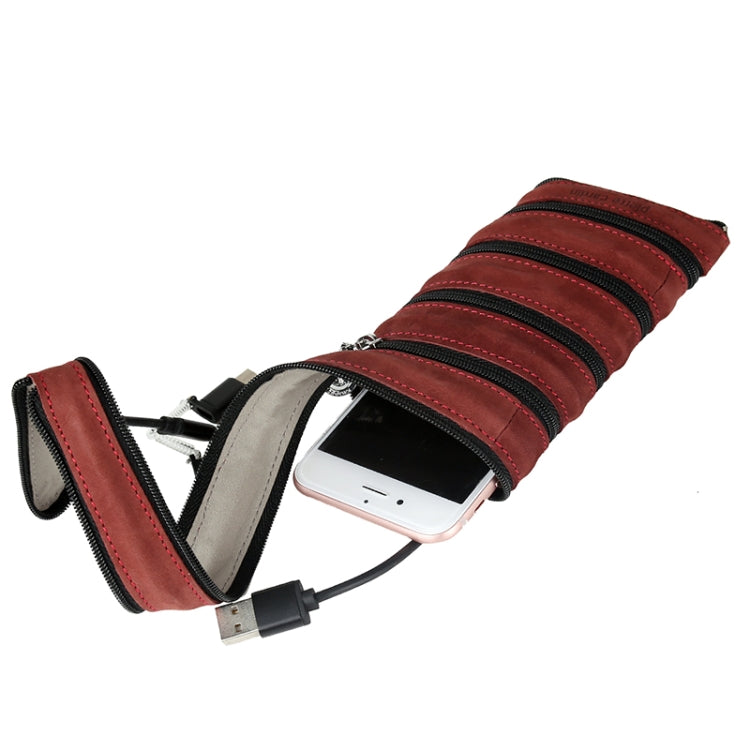 Pierre Cardin PCQ-E24 Multi-function Charging Cable Zipper Storage Bag