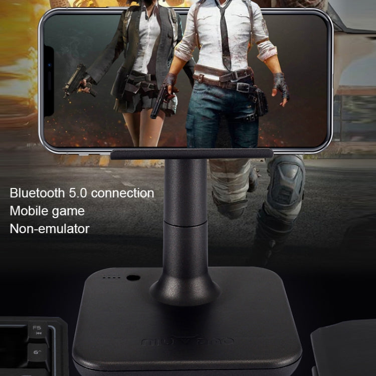 G3 Bluetooth 5.0 Gamepad Keyboard Mouse Converter Station with Mobile Phone Holder