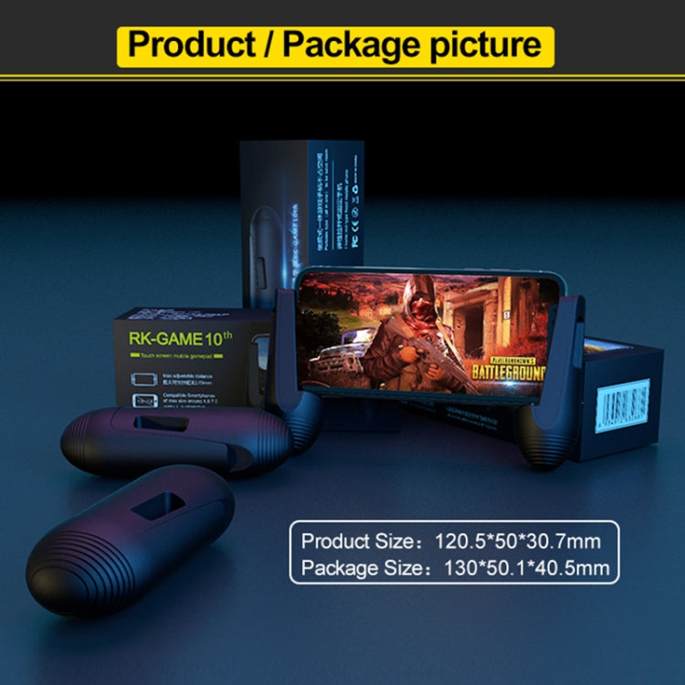 RK GAME 10th Winner Chicken Gamepad(Black)