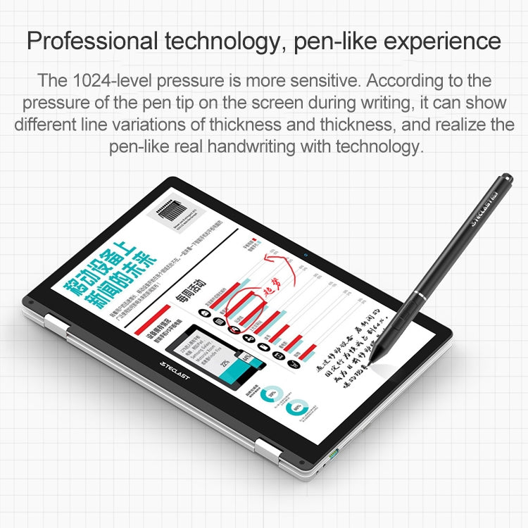 Teclast T6S 1024 Levels of Pressure Sensitivity Metal Body Stylus Pen with Auto Sleep Function