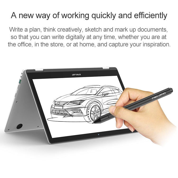 Teclast T6S 1024 Levels of Pressure Sensitivity Metal Body Stylus Pen with Auto Sleep Function