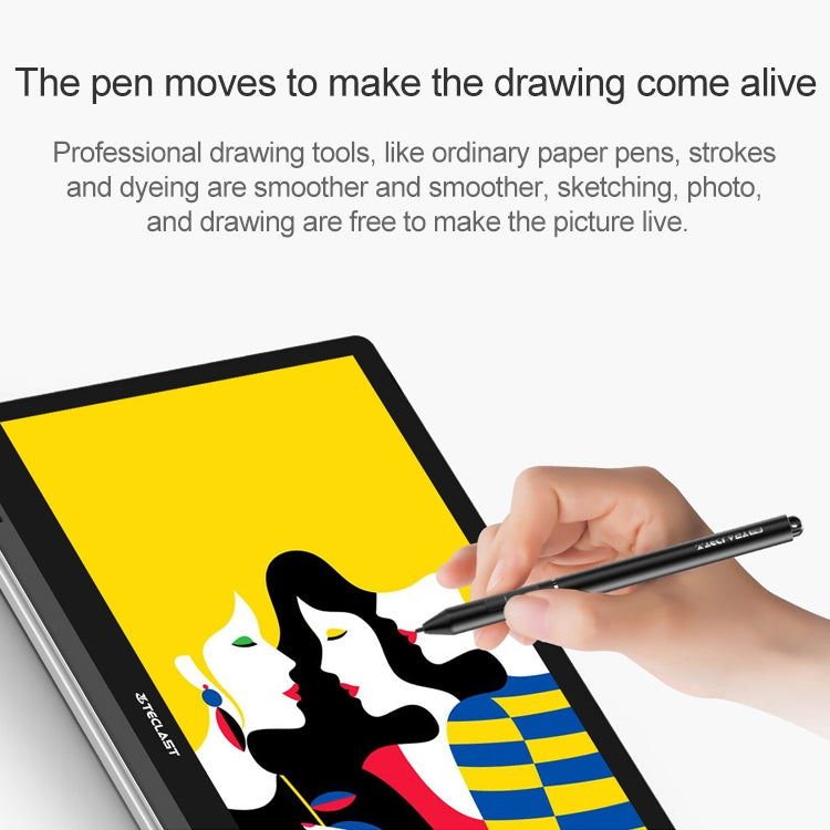 Teclast T6S 1024 Levels of Pressure Sensitivity Metal Body Stylus Pen with Auto Sleep Function