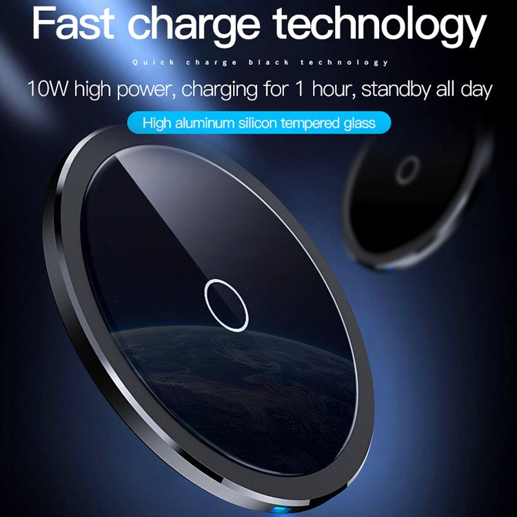 TOTUDESIGN CACW-031 Lighting Series â…¡ 10W Quick Charge Qi Standard Wireless Charger(Black)