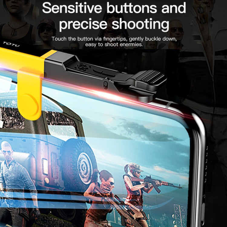 TOTUDESIGN FGCT-006 Battle Series Mobile Game Joystick Shooting Game Controller