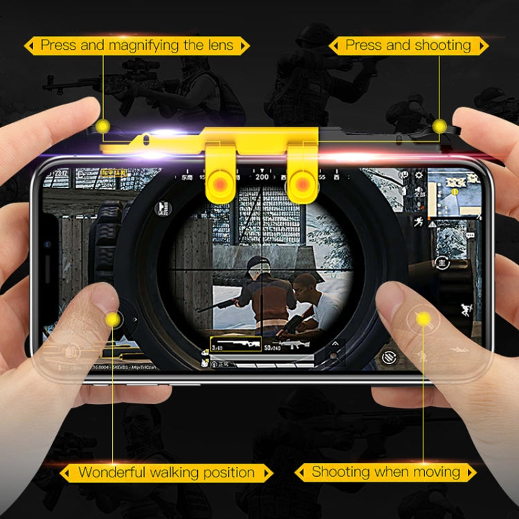 TOTUDESIGN FGCT-006 Battle Series Mobile Game Joystick Shooting Game Controller