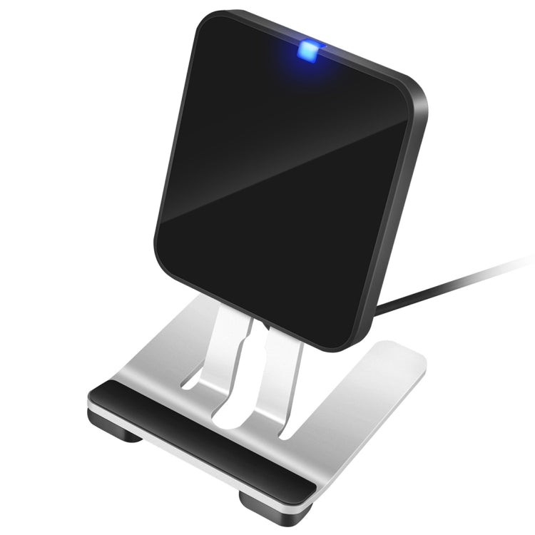 W009 10W QC 3.0 Height Adjustable Vertical Wireless Fast Charger with Mobile Phone Holder Function