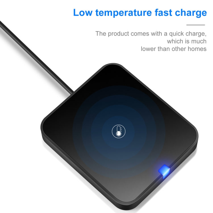 W009 10W QC 3.0 Height Adjustable Vertical Wireless Fast Charger with Mobile Phone Holder Function